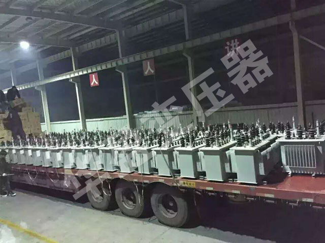莆田非晶合金变压器发货现场